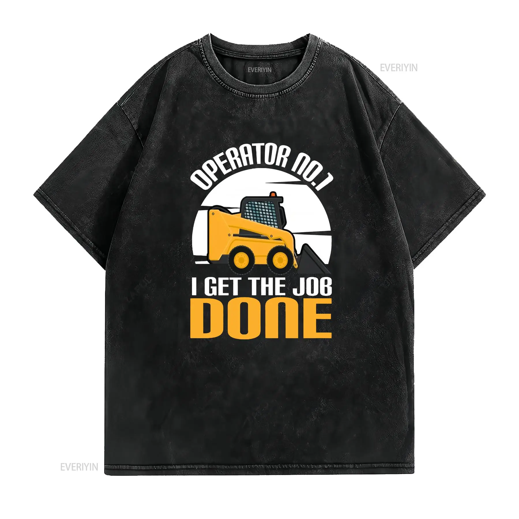 Skid Steer T Shirt Constructio - Heavy Equipment Washing review and price