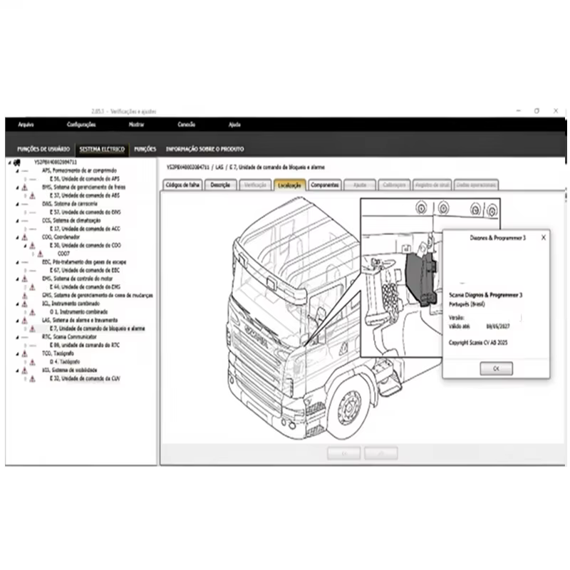 SDP3 2.71 Diagnostic Software  - Heavy Equipment Software review and price