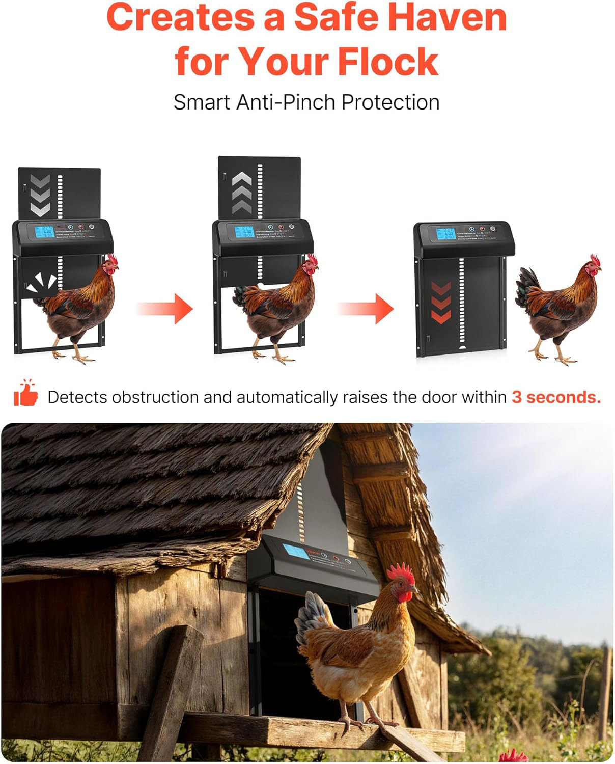 Automatic Chicken Coop Door Op - Heavy Equipment Bucket review and price