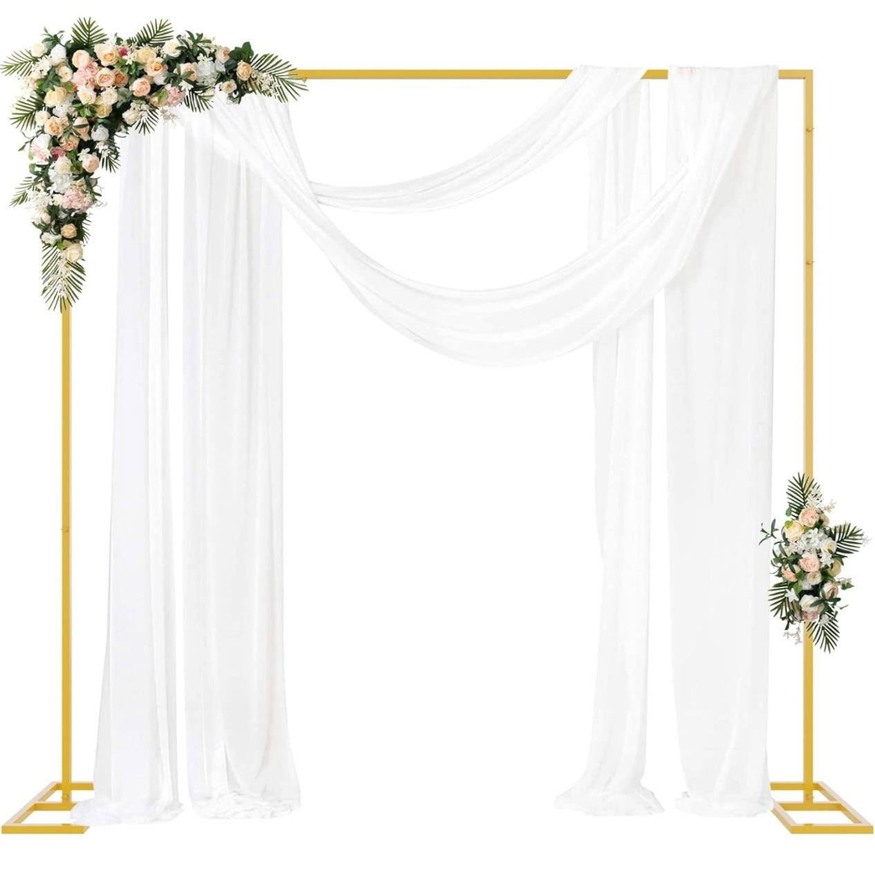 Gold Metal Square Backdrop Sta - Heavy Equipment Bucket review and price