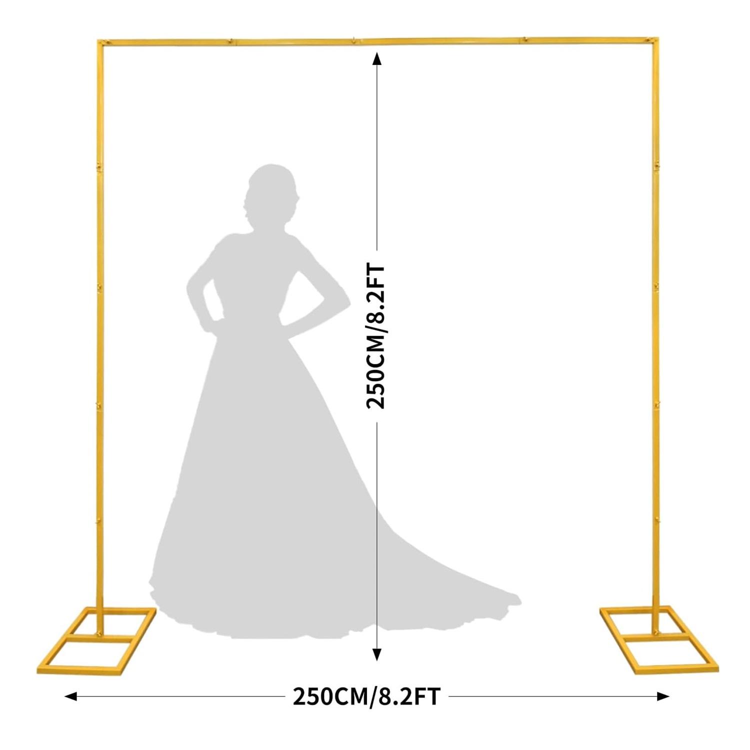 Gold Metal Square Backdrop Sta - Heavy Equipment Bucket review and price