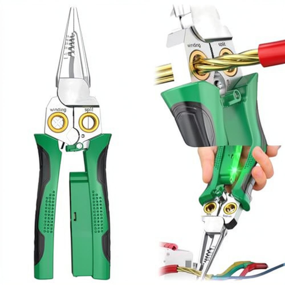 Precision 8 In 1 Wire Stripper - Heavy Equipment Electrician review and price
