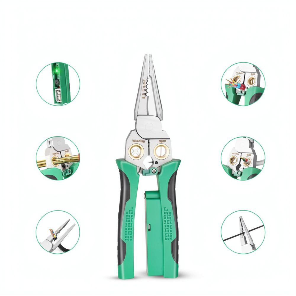 Precision 8 In 1 Wire Stripper - Heavy Equipment Electrician review and price